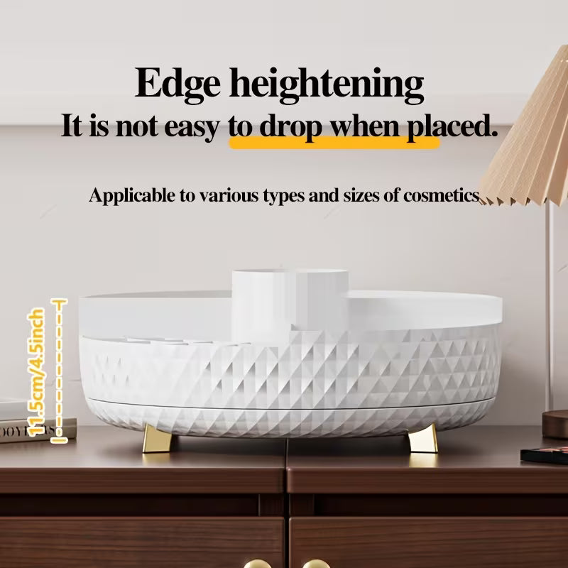 1pc High-End Rotating Makeup Organizer
