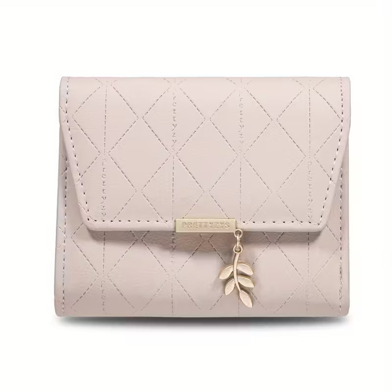 Argyle Pattern Short Wallet