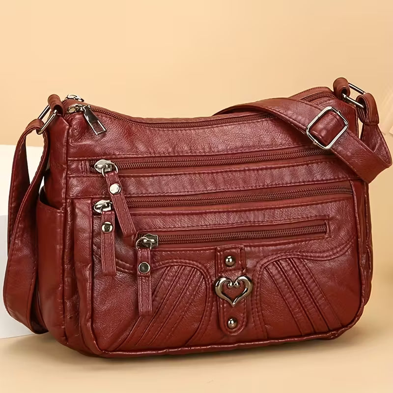 Women'S Vintage-Style Shoulder Bag